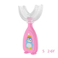 Escova Infantil U-Smile Pinguim - Universomart