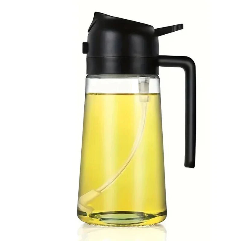 Pulverizador de óleo em spray 2 em 1 - 500ml