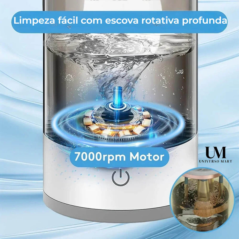 Limpador Elétrico de Pincel de Maquiagem